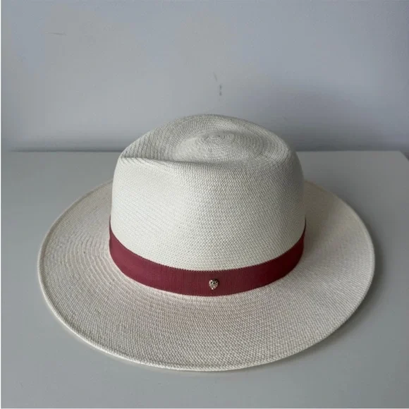 NWOT Classic Helen Kaminski Vitoria Panama Hat Chalk / Gum-blossom, Sydney AUS - Picture 3 of 7